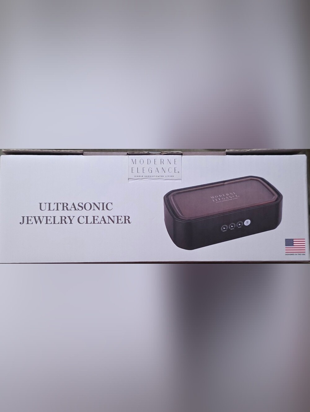 Moderne Elegance Ultrasonic Jewelry Cleaner